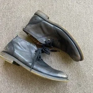 Bed Stu Duke II Leather Chukka Boots dark gray distressed finish Size 10.5 Bed Stu | Shoes | New Bed Stu Duke Ii Leather Chukka Boot 95  main image 4